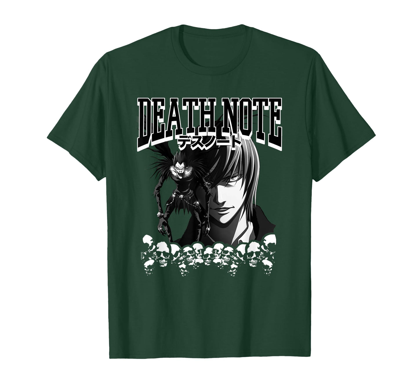 Death Note Athletic Logo Ryuk and Light Anime T-Shirt