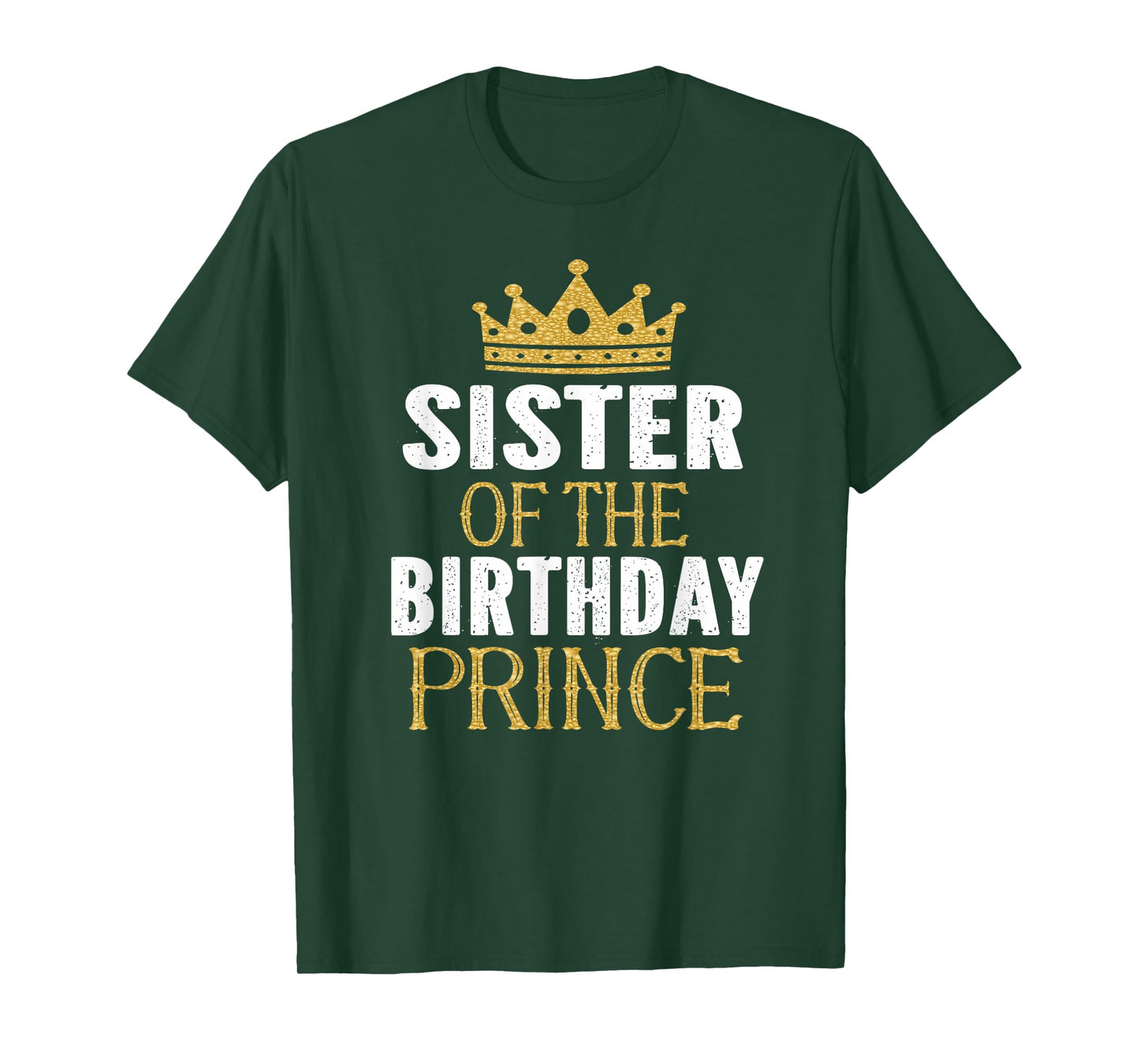 Sister Of The Birthday Prince Boys Bday Party Gift For Him T-Shirt
