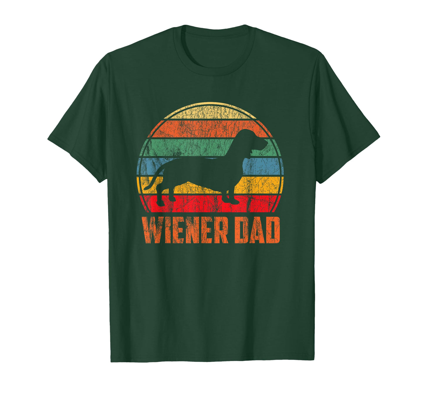 Wiener Dog Dad - Funny Dachshund Gift - Cute Weiner Dog T-Shirt