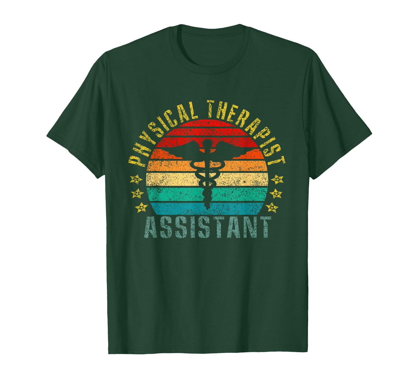 Physical Therapist Assistant Funny Retro T-Shirt