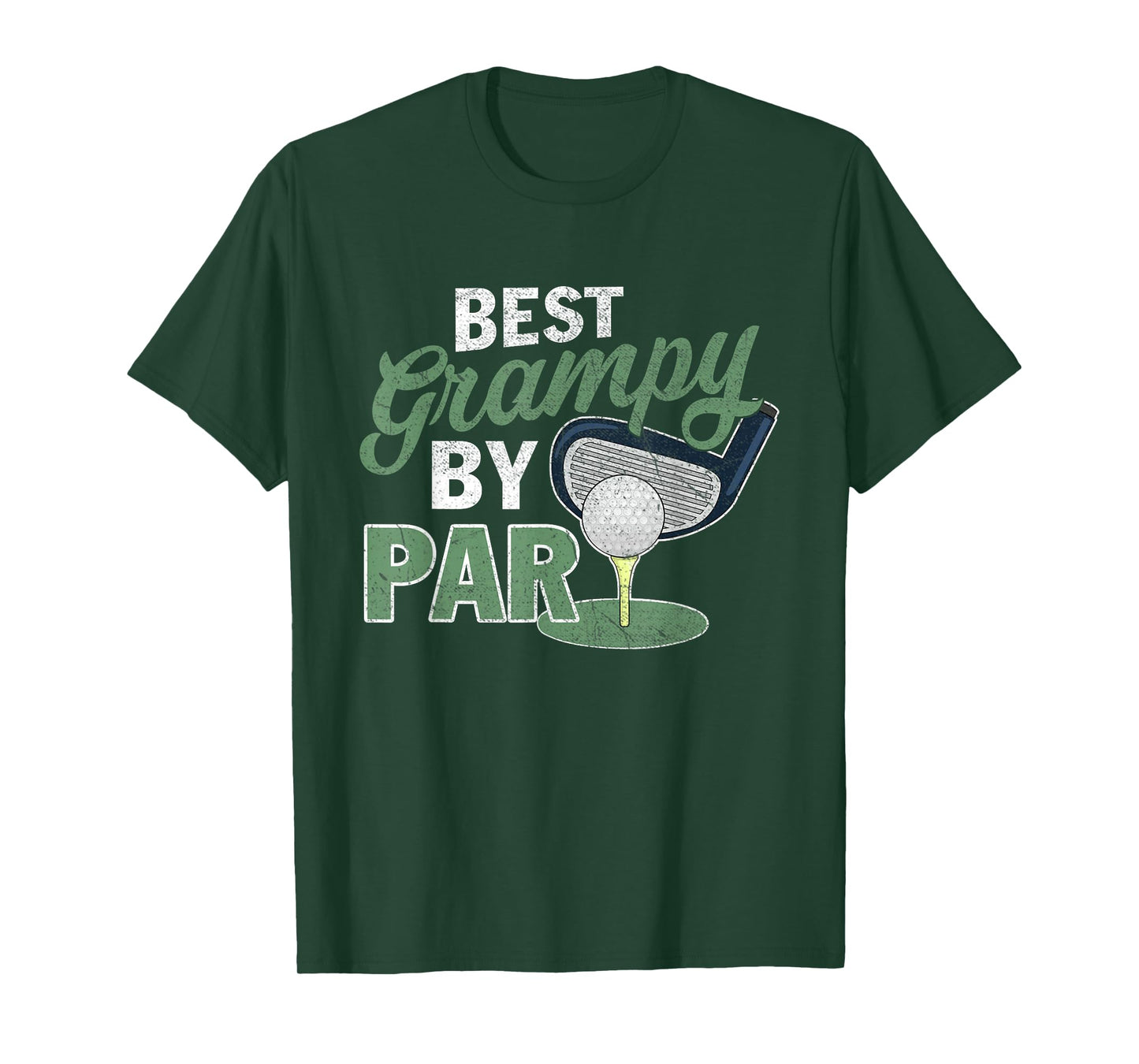 Best Grampy By Par T-Shirt Fathers Day Golf Sports T-Shirt