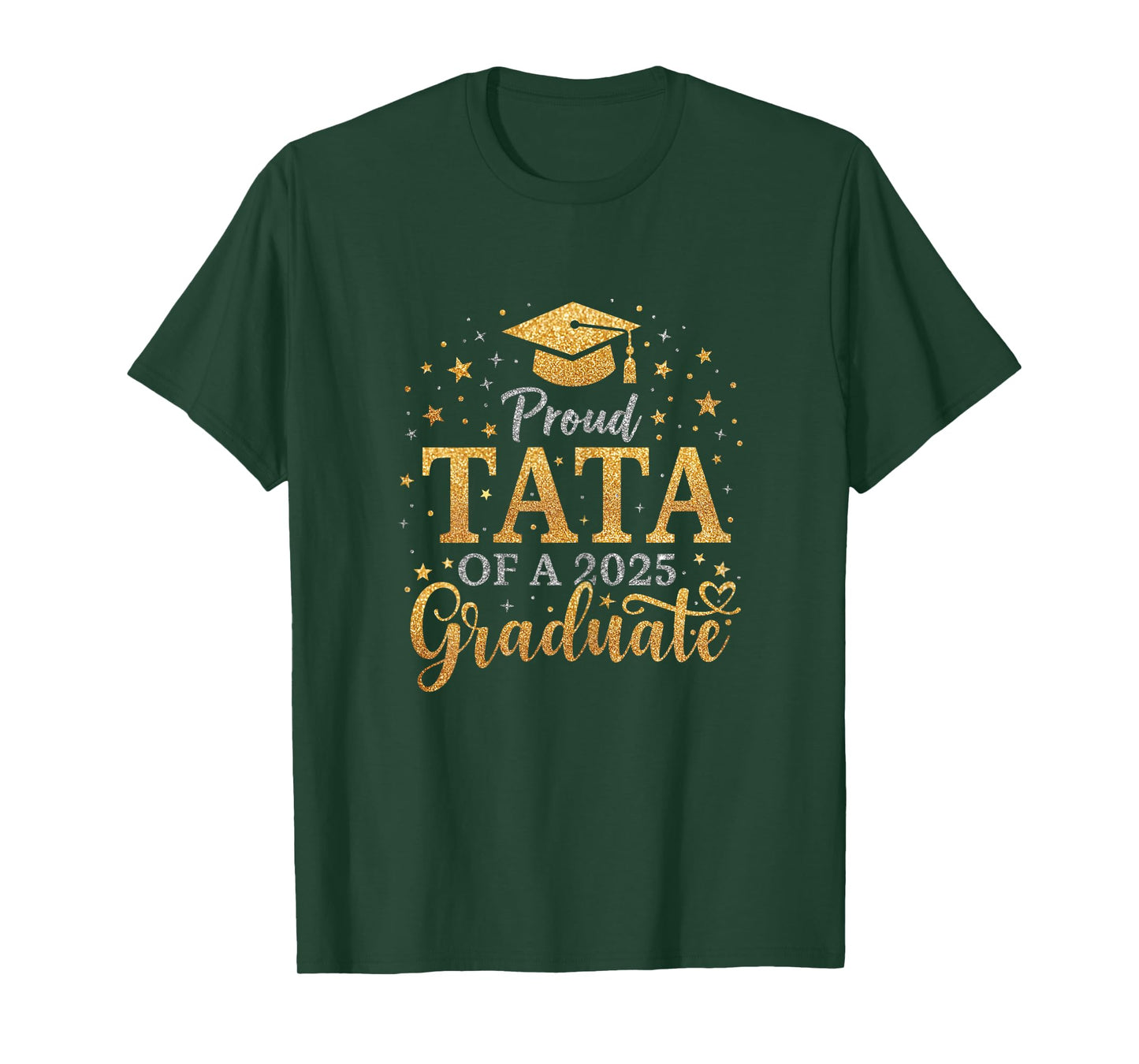 Funny Senior Proud Tata of a Class of 2025 Graduate T-Shirt