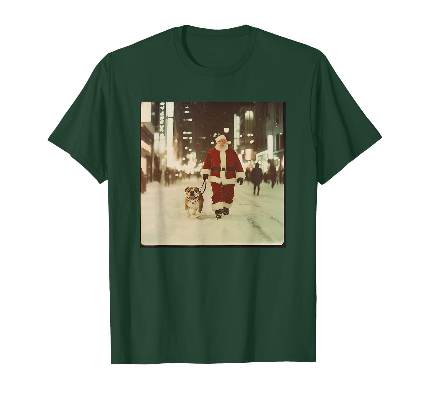 English Bulldog Christmas T-Shirt
