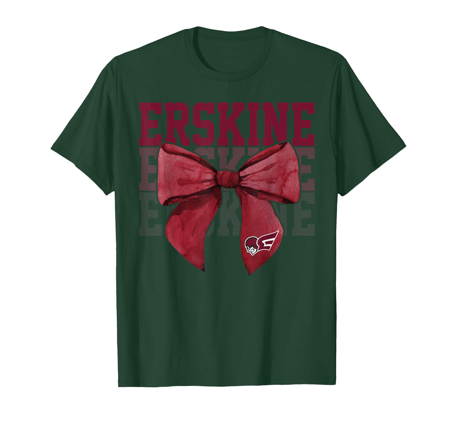 ERSKINE College Bow Vintage Athletics Girls Women T-Shirt