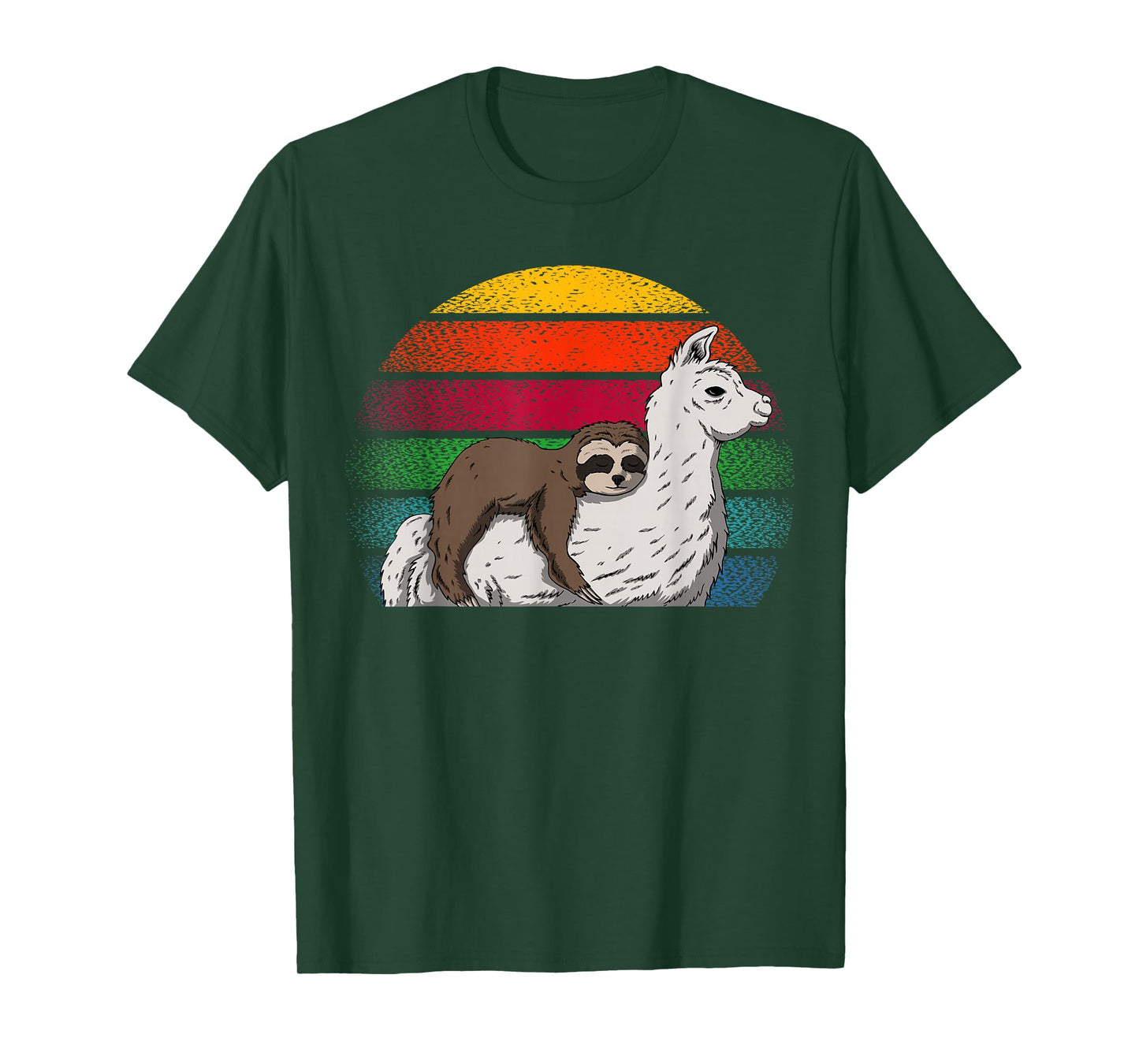 Sloth And Llama T-Shirt