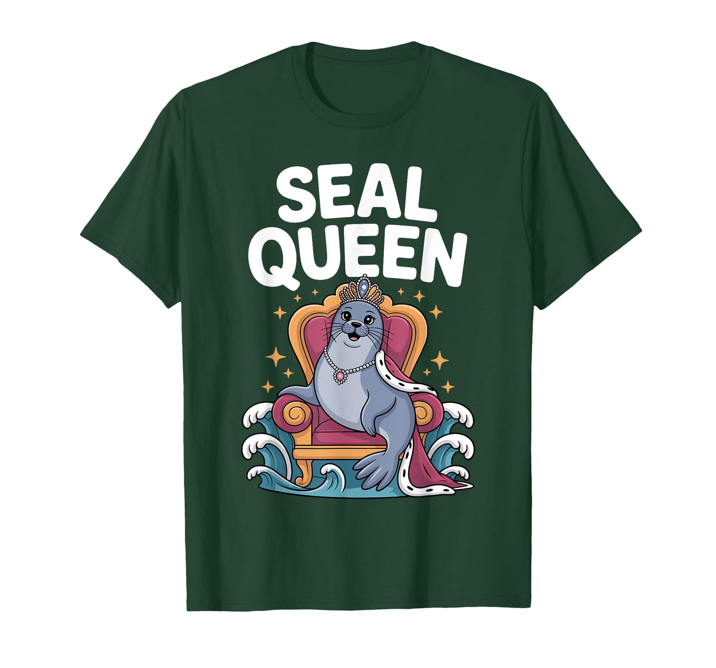 Cool Seal Art For Women Girls Mom Sea Lion Animal Seal Lover T-Shirt