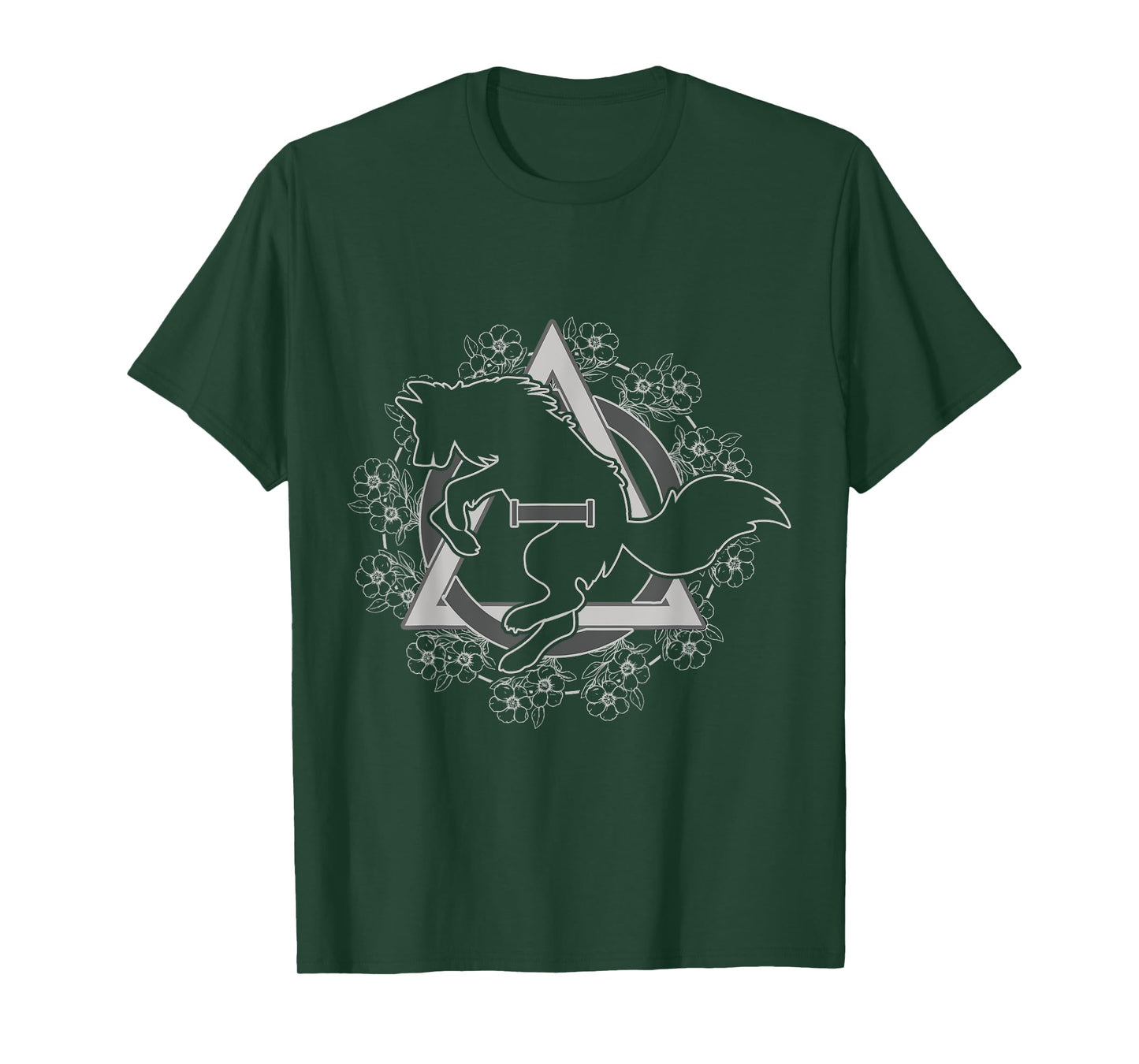 Therian Theta Delta Wolf Hound Fox Dog Otherkin Furry T-Shirt