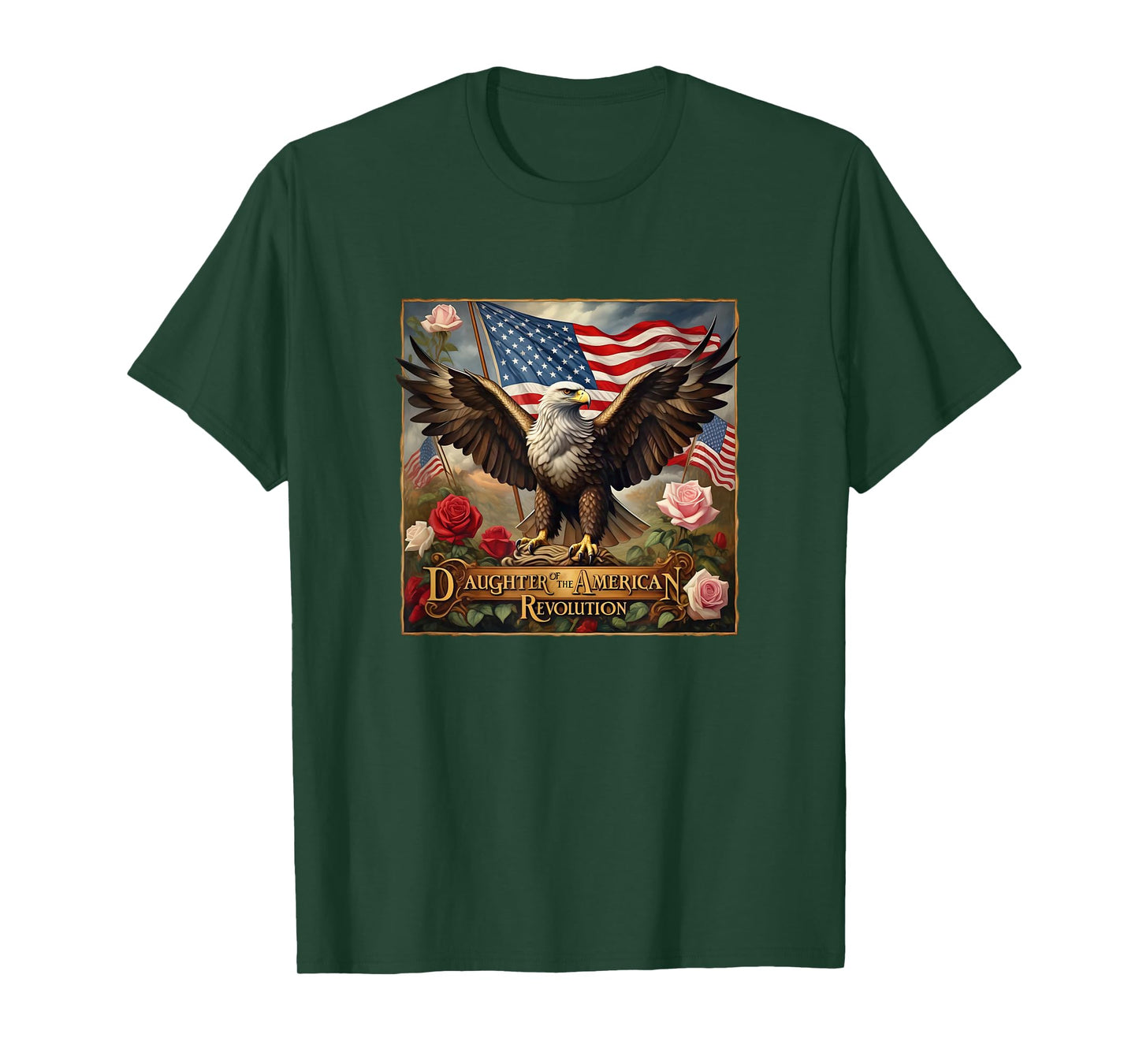 Daughter eagle American Revolution USA history lineage T-Shirt