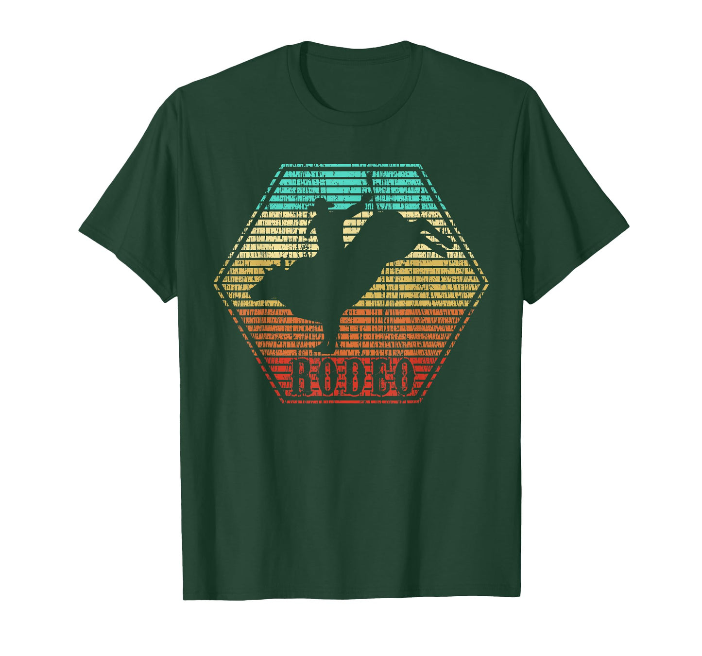 Rodeo Bull Riding Vintage Cowboy T-Shirt