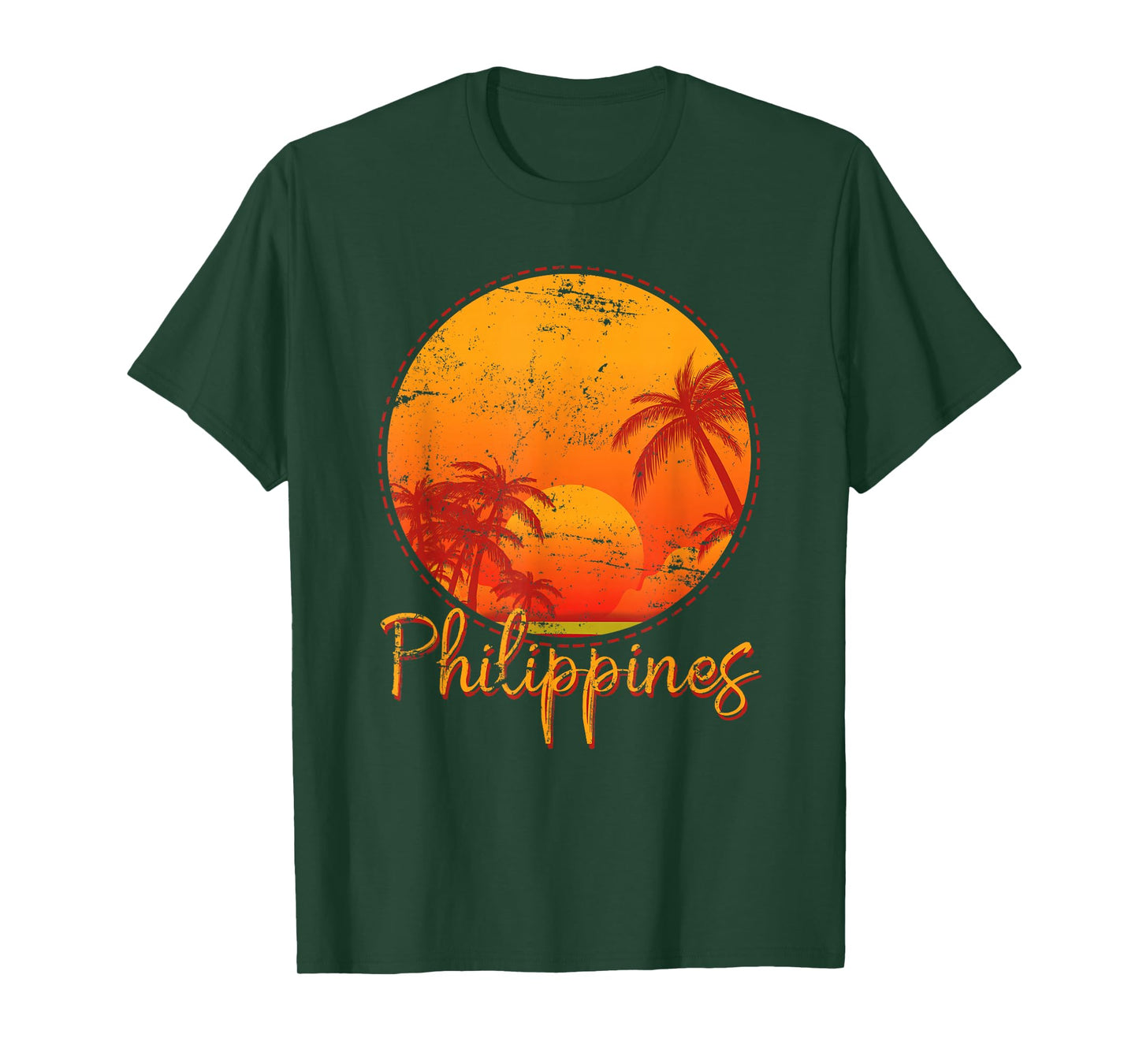 Sunset Manila Asia Philippines T-Shirt
