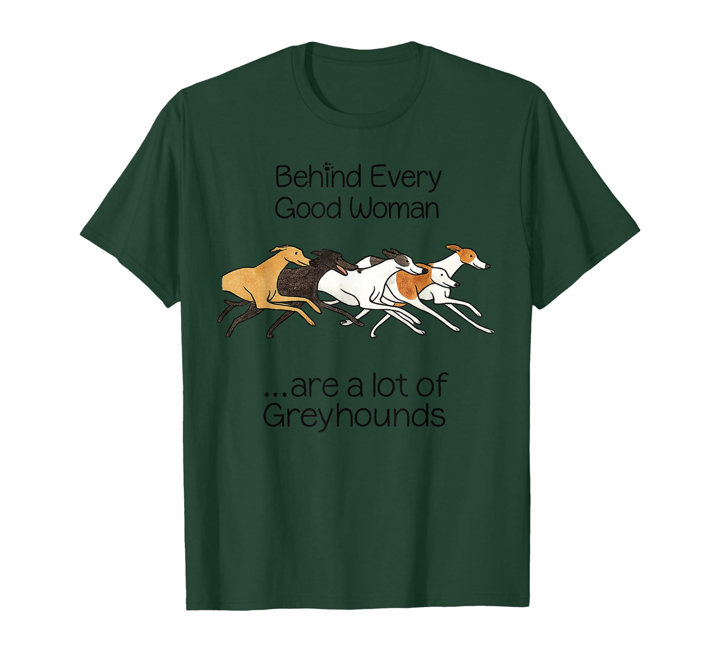 Behind Every Good Woman are q lot of Greyhounds T-Shirt