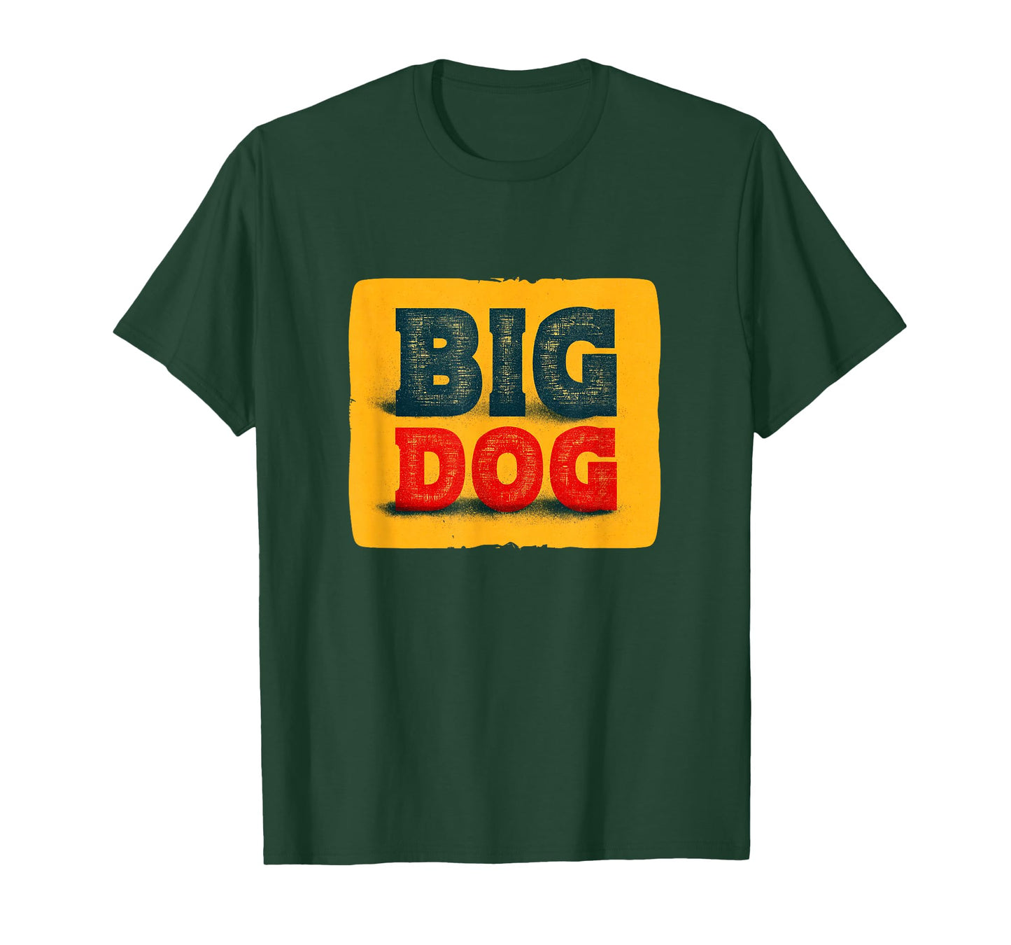 Vibrant Big Dog Logo T-Shirt