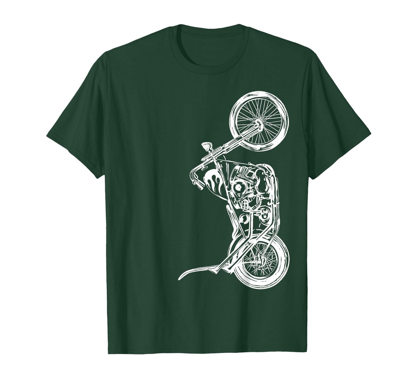 Chopper - Knucklehead - Panhead - Shovelhead Motorcycle T-Shirt