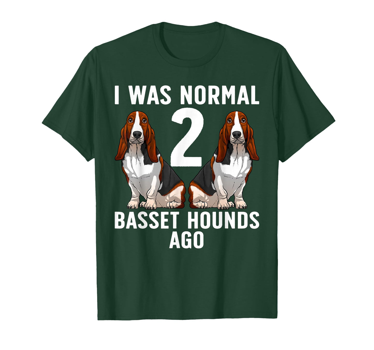 Funny Basset Hound Design For Men Women Basset Hound Lover T-Shirt