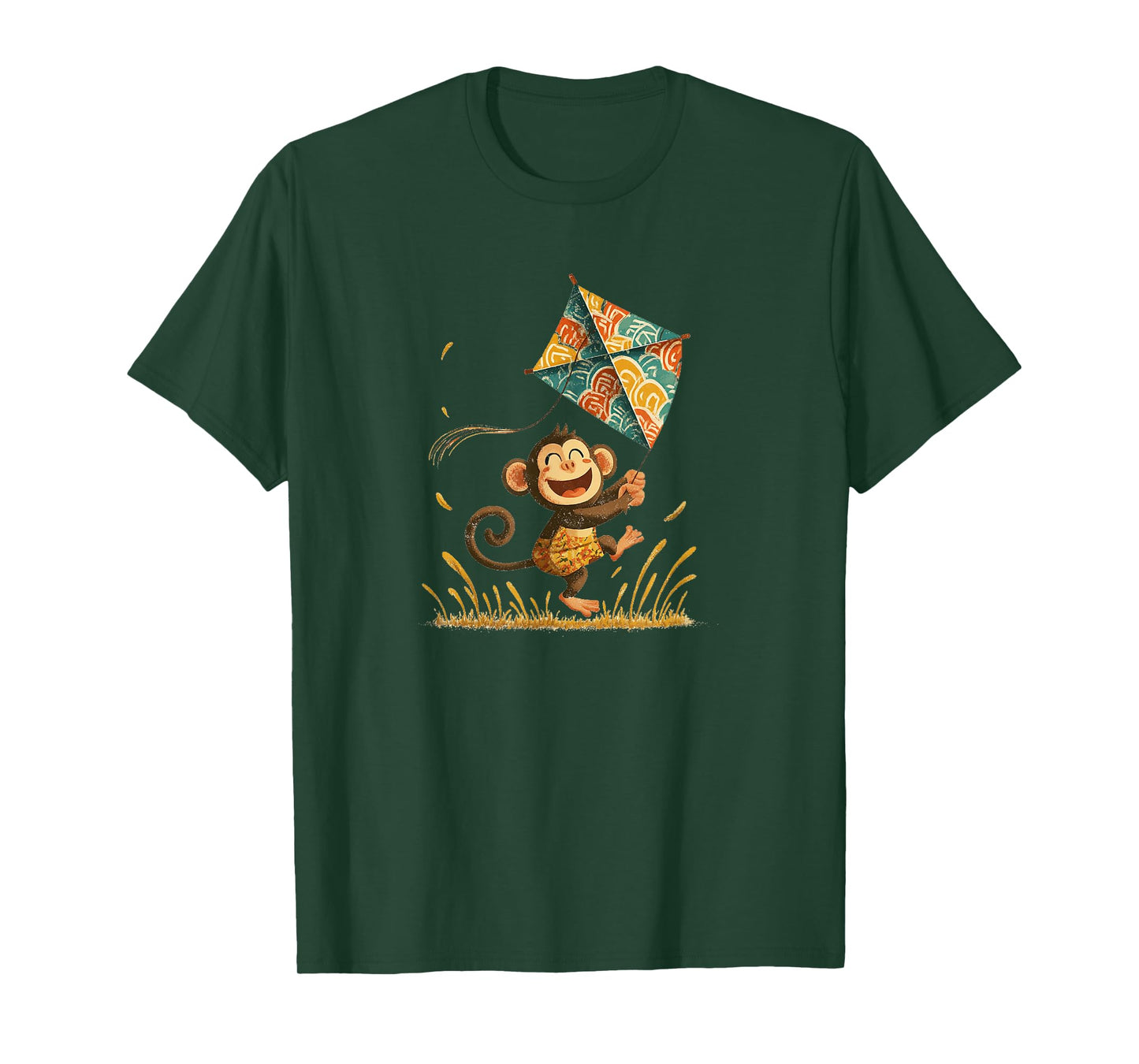 Fun Japanese Kite Monkey Costume for Man and Woman T-Shirt