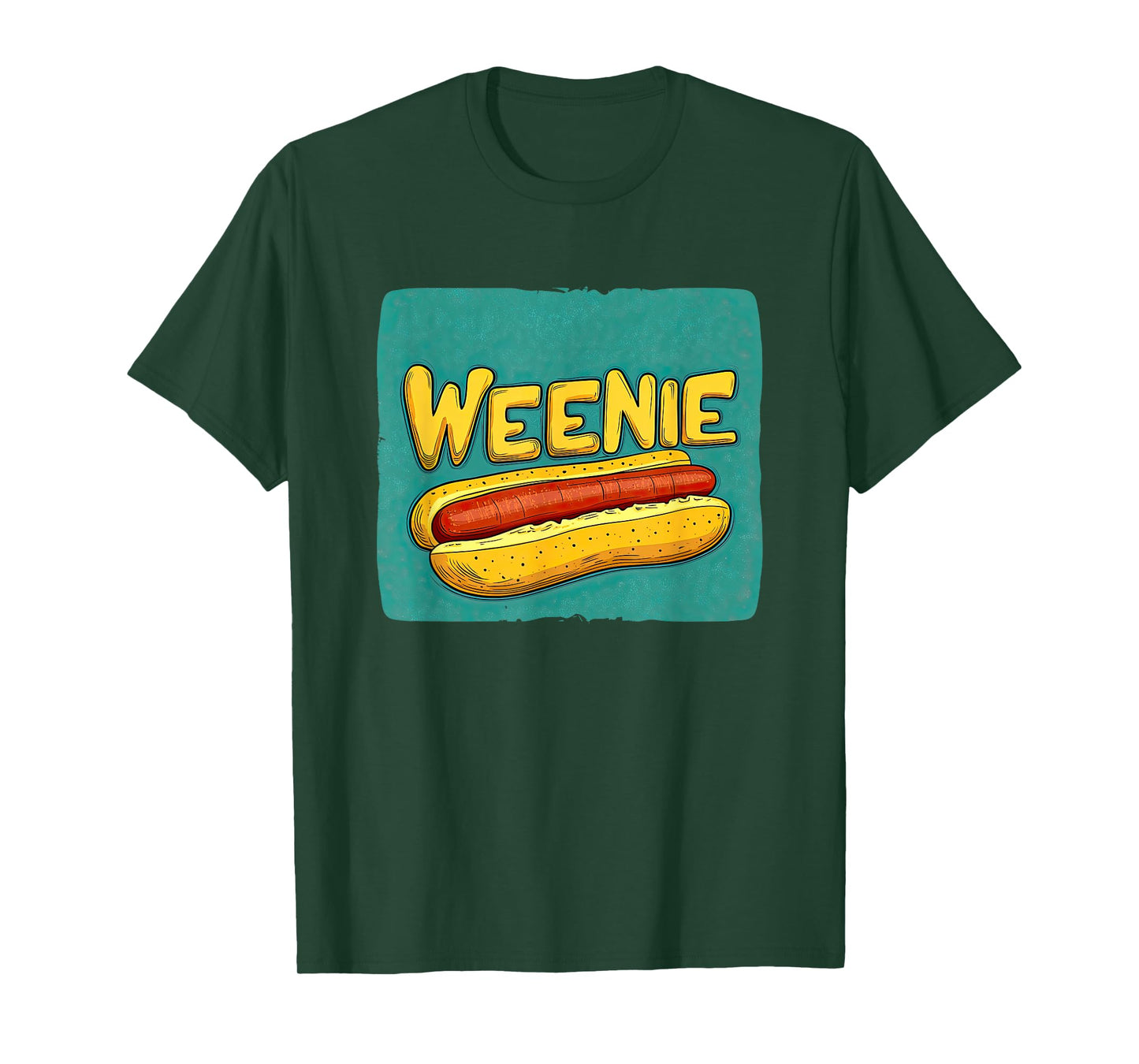 Awesome Weenie Hotdog Graphic T-Shirt