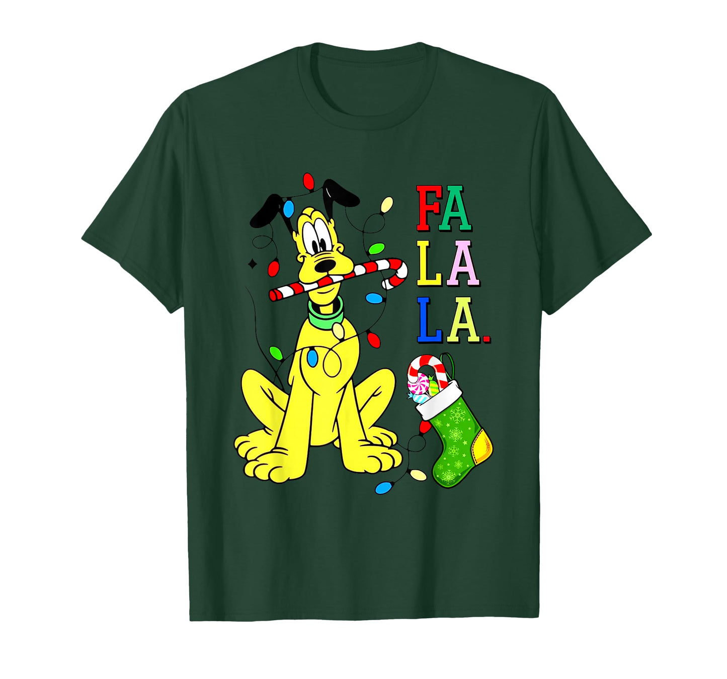 Pluto Christmas Shirt Cute Pluto La Fa Fa Sweatshirt T-Shirt