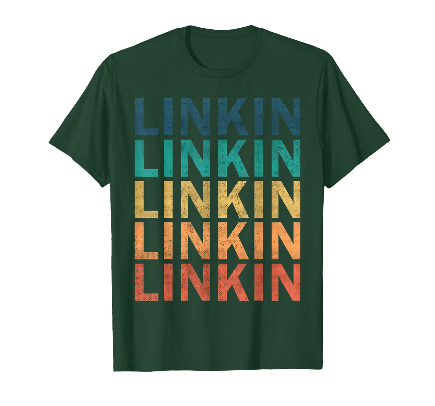 Love Heart Linkin Tee Grunge Vintage Style Black Linkin Meme T-Shirt