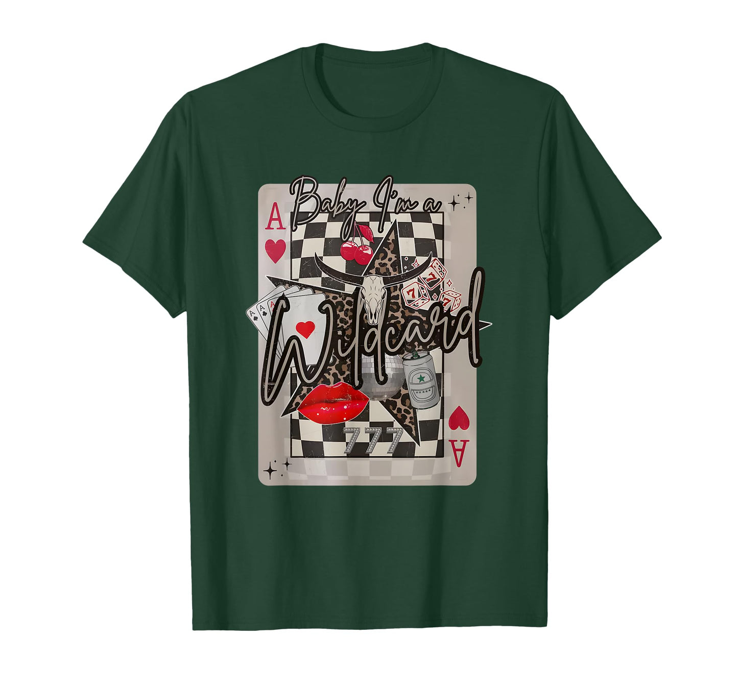 Baby I'm A Wildcard, Trendy Cowgirl Wildcard, Western Cowboy T-Shirt