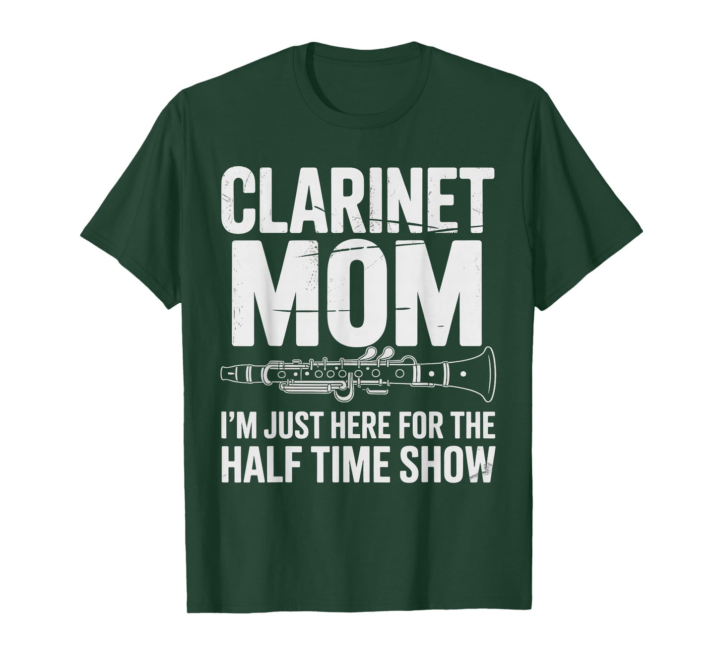 Clarinet Mom Marching Band Clarinetist Musician Clarinet T-Shirt