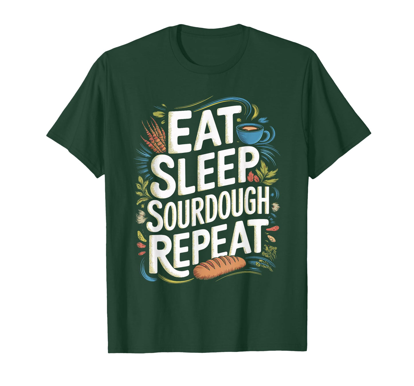 Cute Sourdough Baking Heart T-Shirt