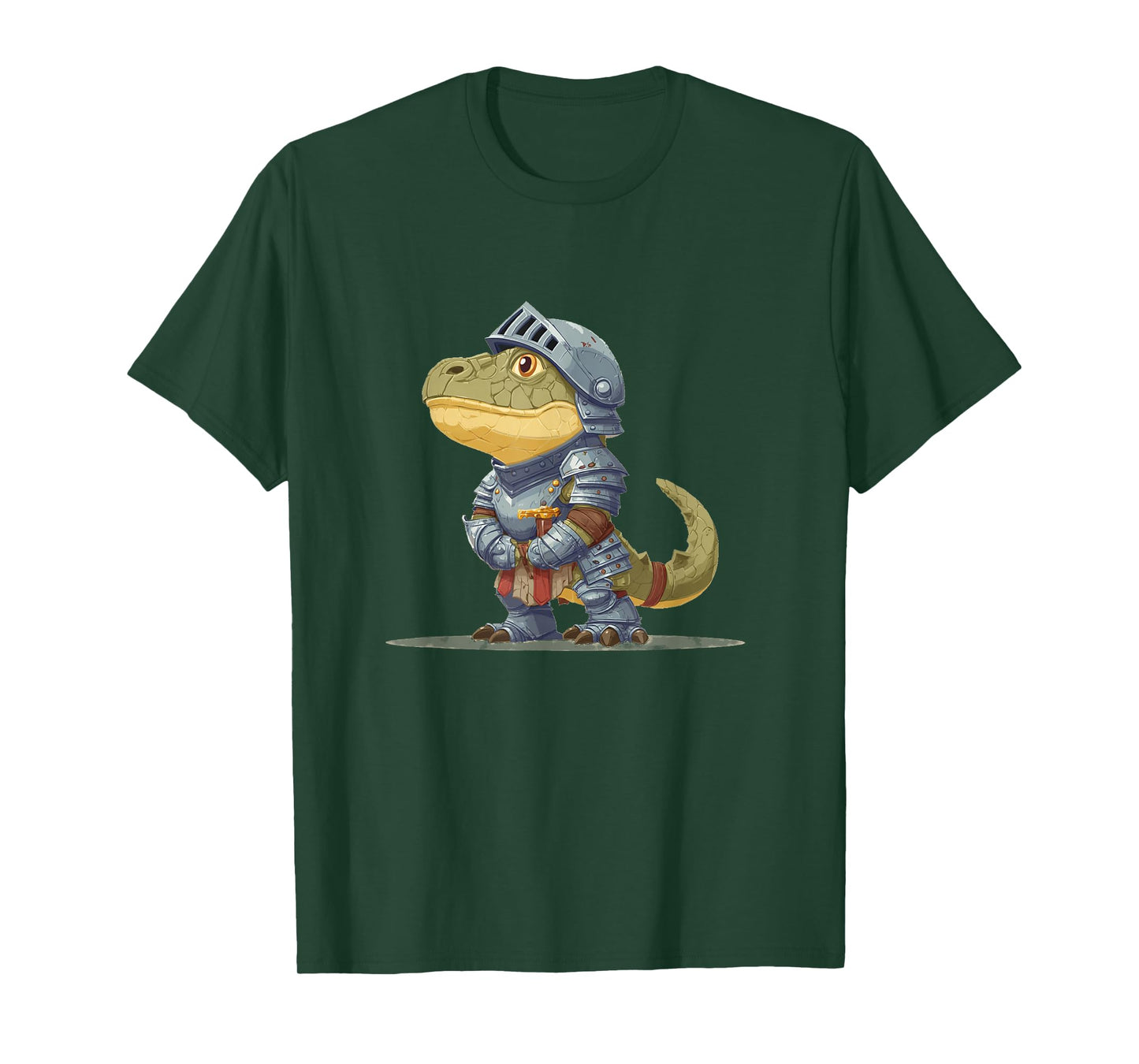 Pretty Dinosaur for Knights and Guards Lovers T-Shirt
