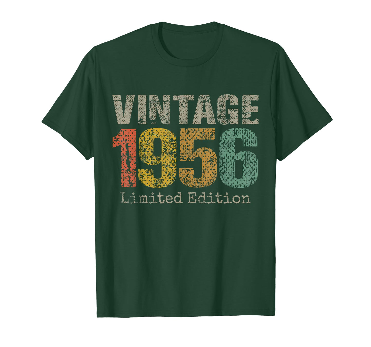 Vintage 1956 Limited Edition 69th Birthday Gifts 69 Year Old T-Shirt