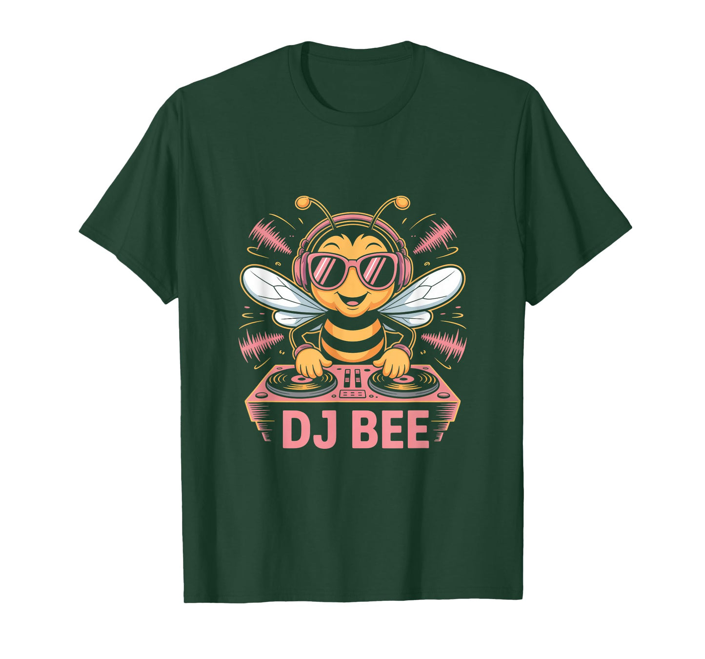 DJ Bee Animal Funny Beats Groove T-Shirt