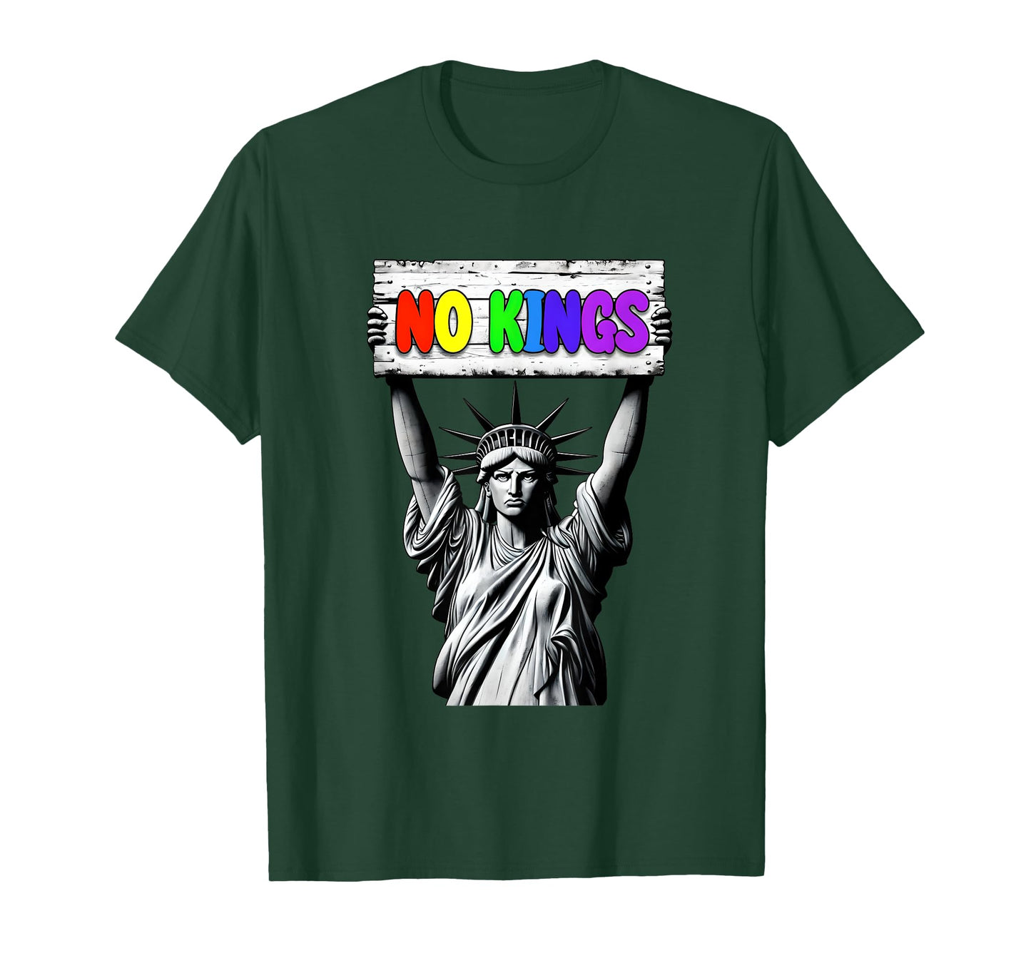 Statue of Liberty No Kings T-Shirt