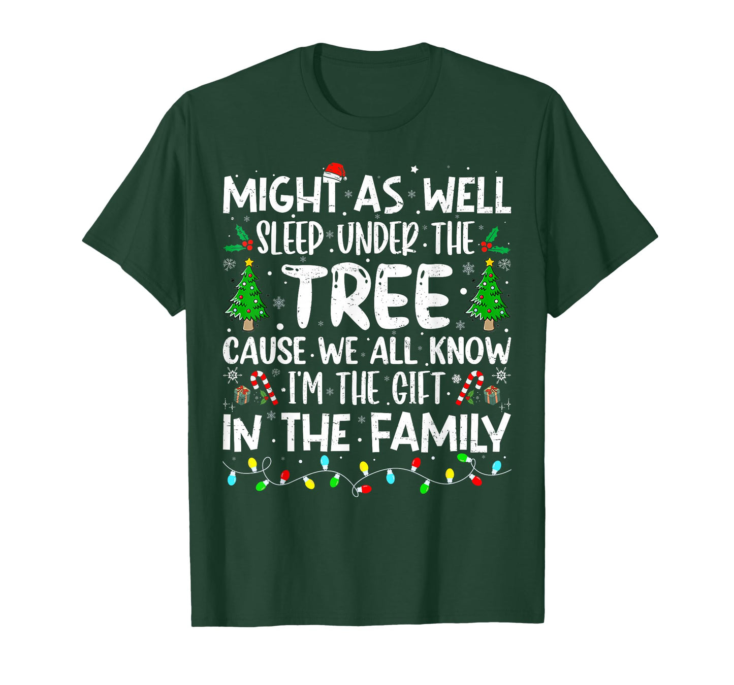 Funny Christmas Family Kids Christmas Pajamas Girls Boys T-Shirt