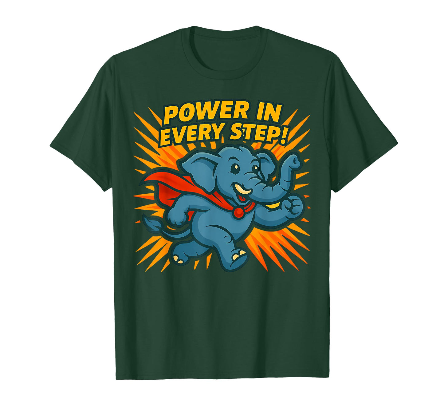 Elephant Superhero T-Shirt