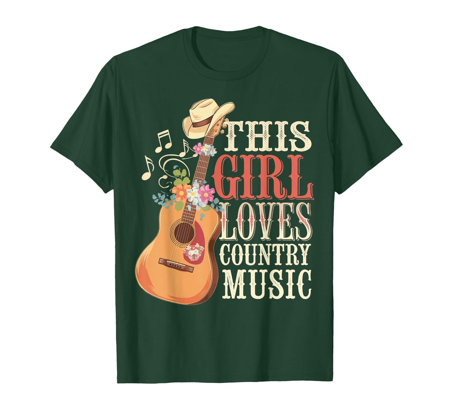 This Girl Loves Country Music T-Shirt