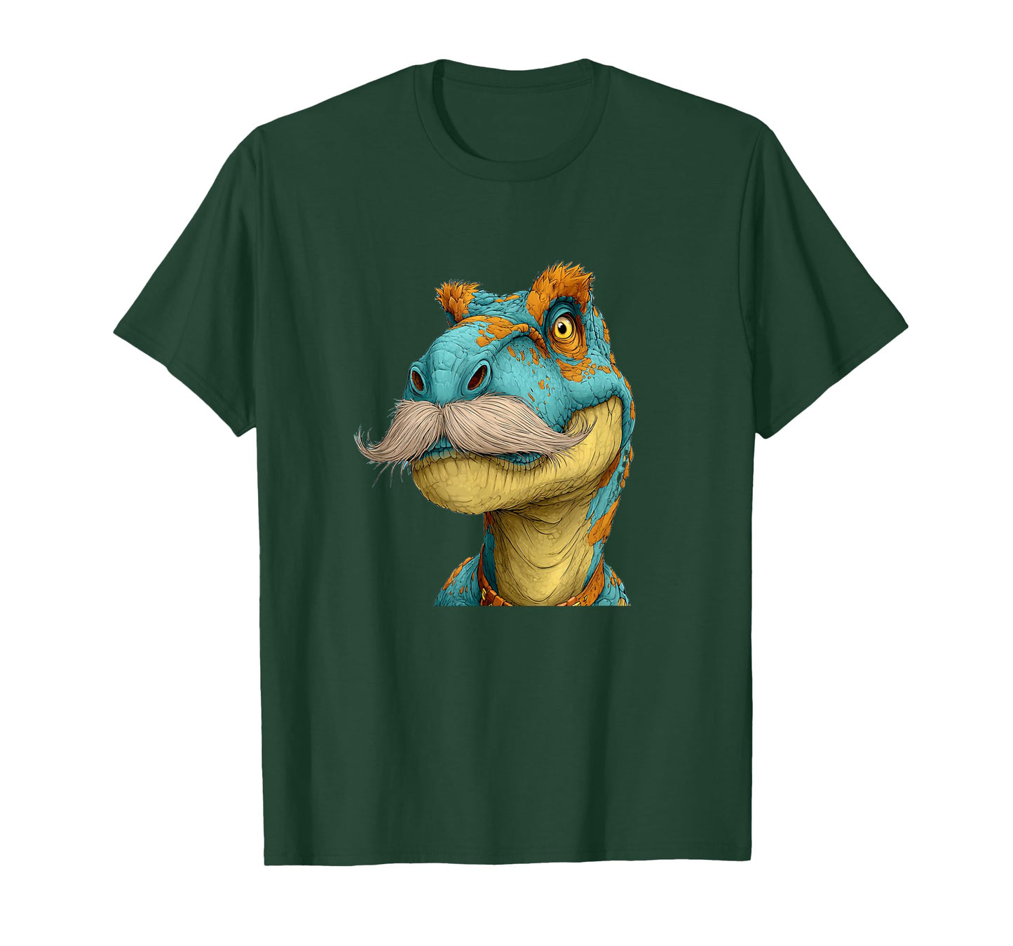 Bearded Dinosaur Costume for Mustache Lovers T-Shirt