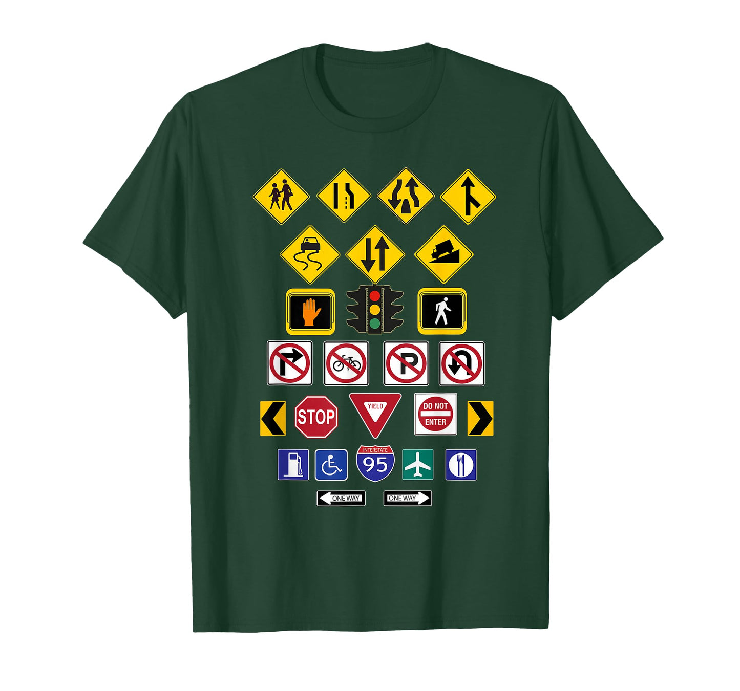 Road Signs, T-Shirt