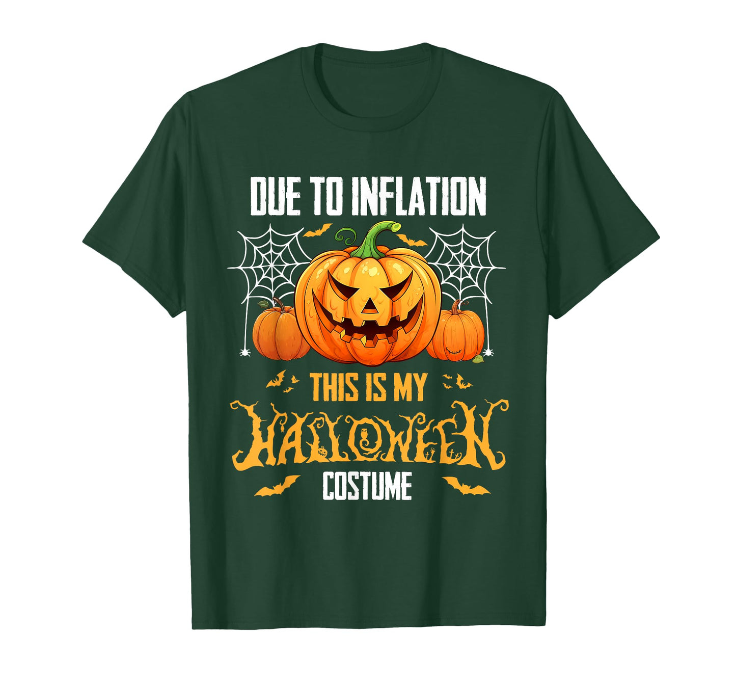 Pumpkin Halloween Costume Men Women Funny Halloween 2025 T-Shirt