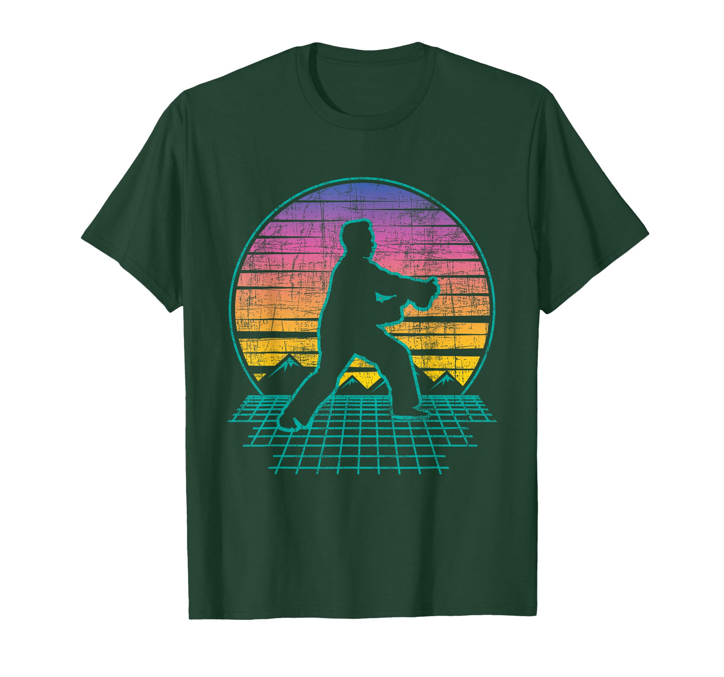 Retro Vintage Martial Arts - Tai Chi Instructor Yin Yang T-Shirt