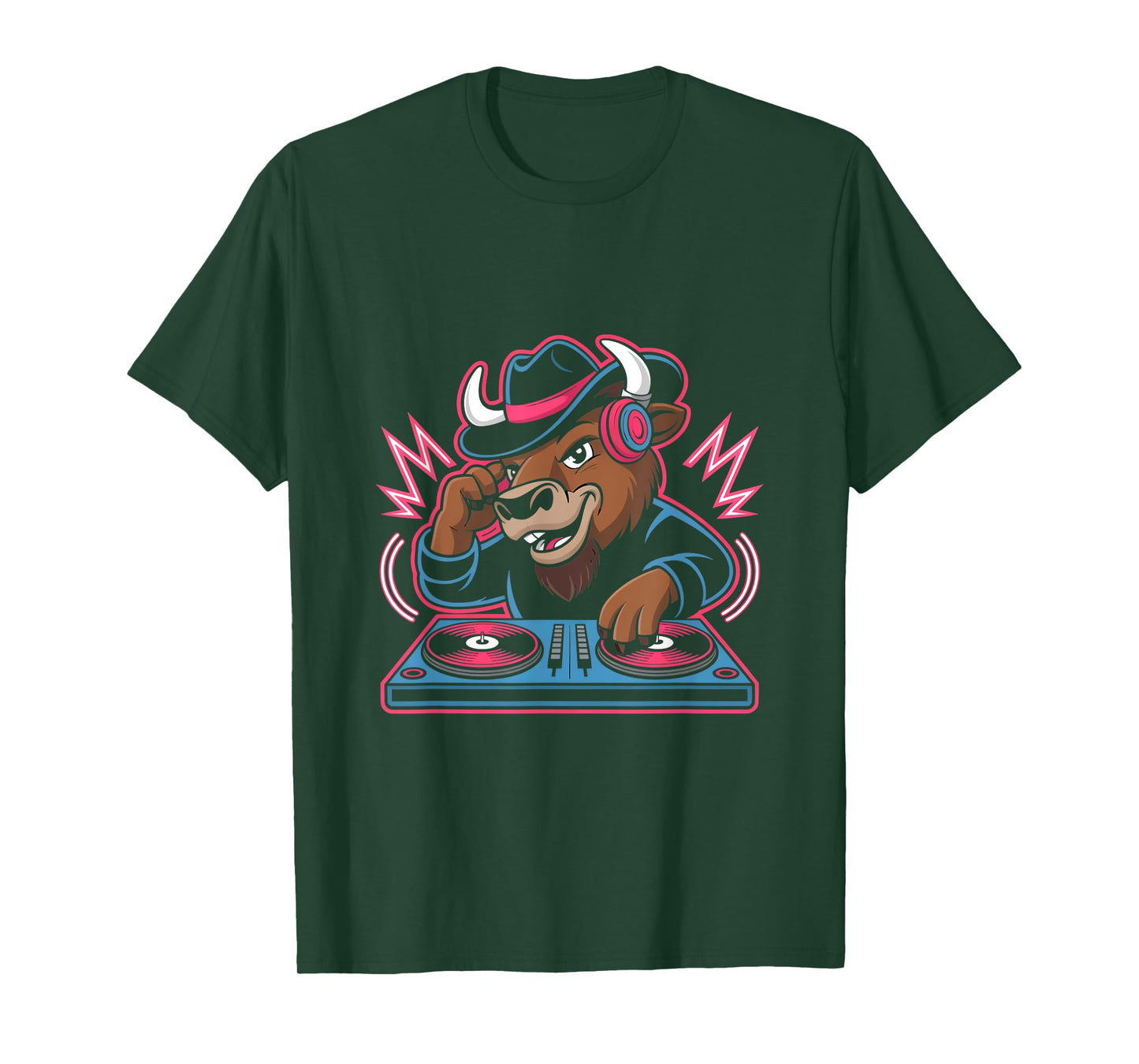 Dj Animal Grooving Beats Party T-Shirt
