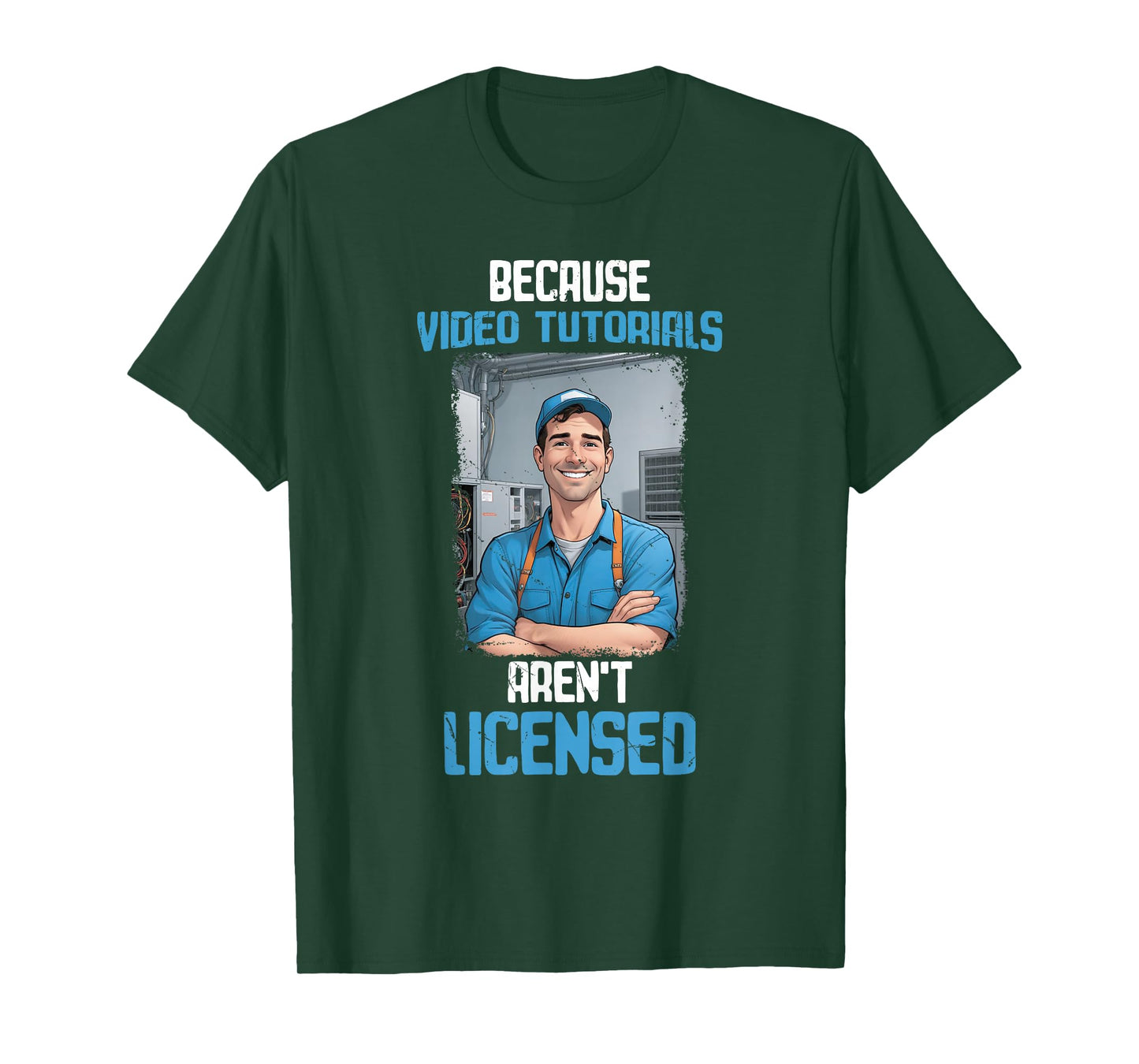 HVAC Video Tutorial | Ideal for Commercial HVAC Contractors T-Shirt