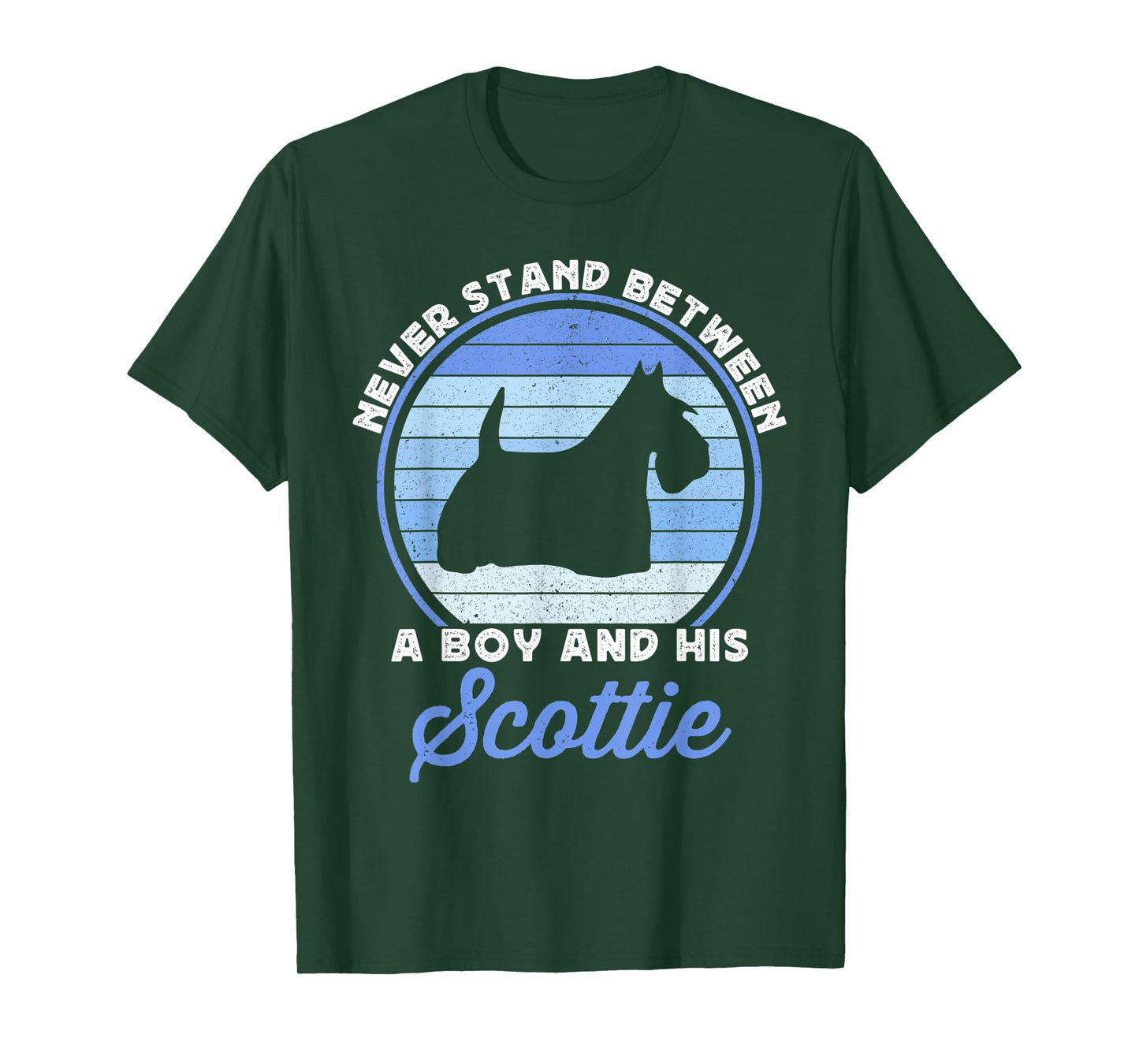 Funny Boys Scottish Terrier Dog For Kids Boy Scotty Scottie T-Shirt