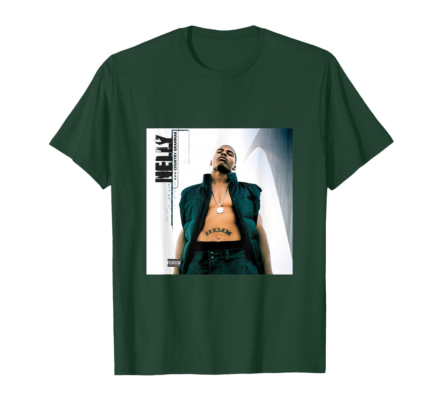 Nelly's Country Grammar Album Cover Derrty Entertainment T-Shirt