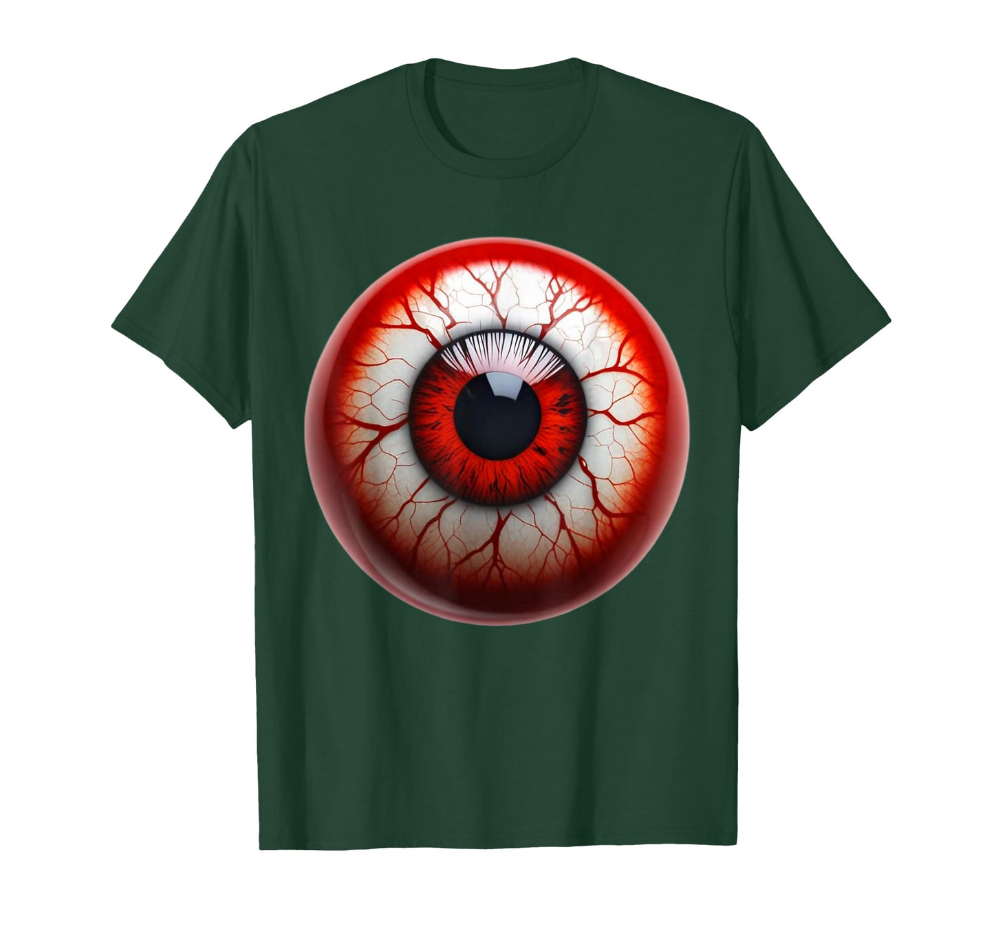 Eyeball Funny Scary Bloodshot Halloween Eyeball T-Shirt