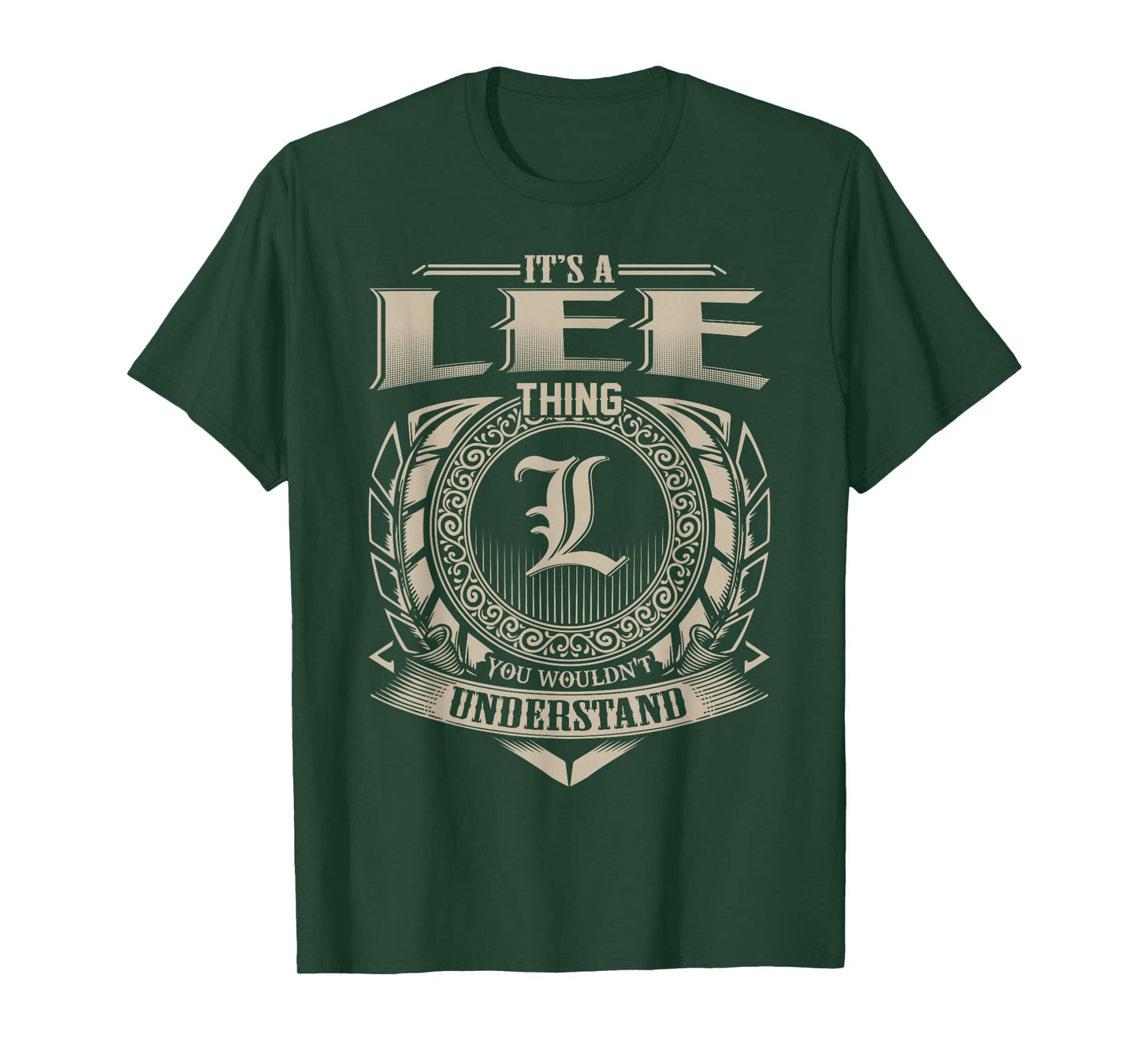 It's A LEE Thing You Wouldn't Understand Name Vintage T-Shirt