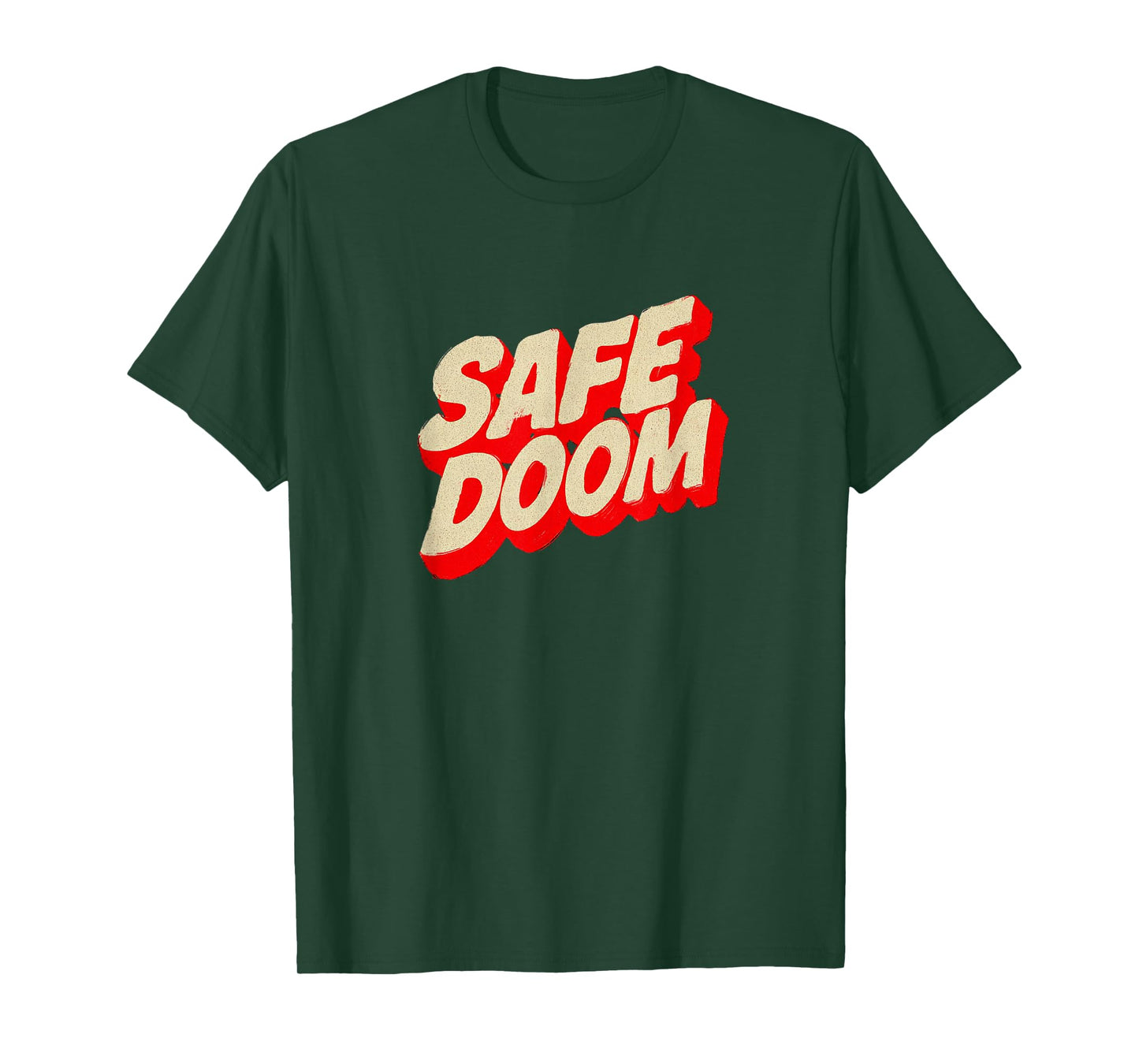 Amazing Safe Doom Speech Emblem T-Shirt