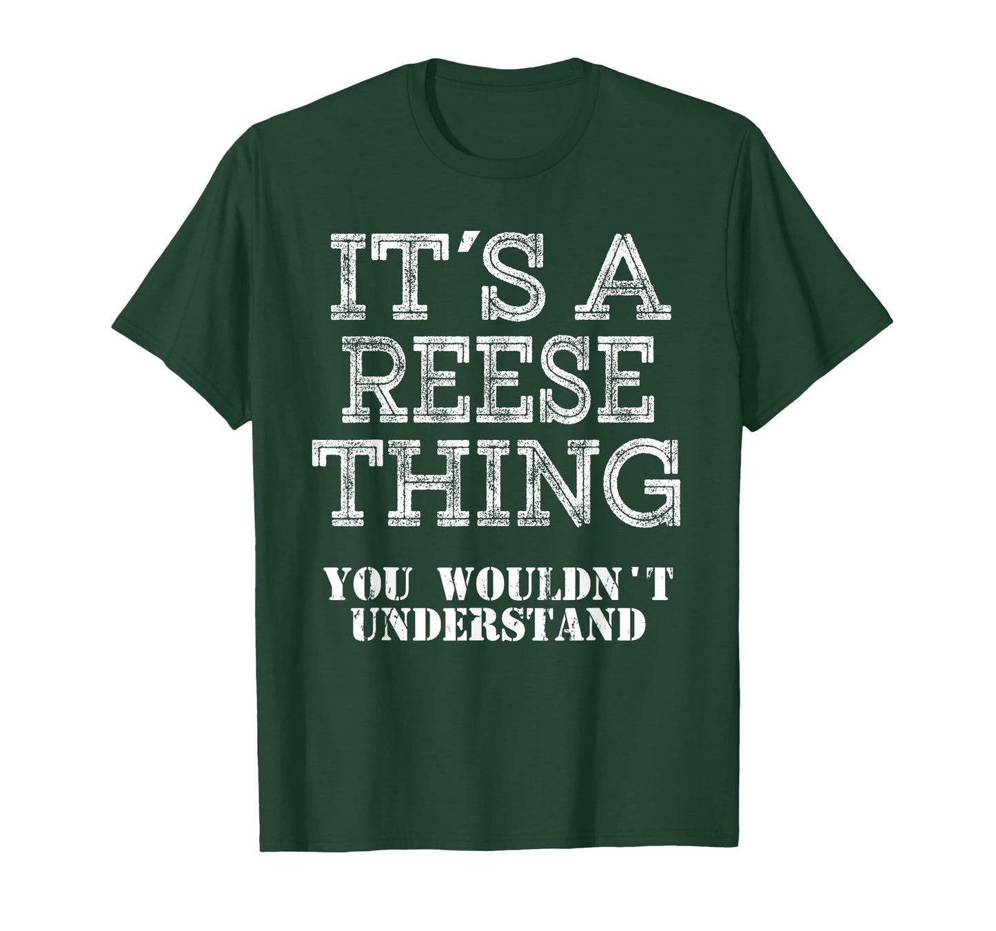 Its A Reese Thing You Wouldnt Understand Matching Family T-Shirt