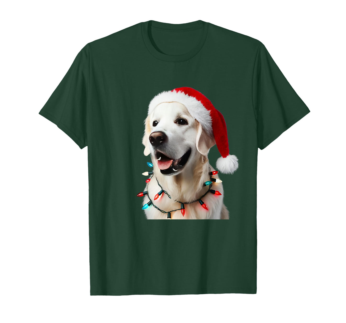 Christmas English Cream Golden Retriever Mom Dog Puppy Xmas T-Shirt