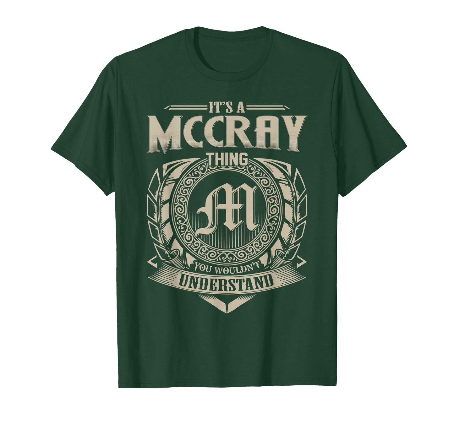 It's A MCCRAY Thing You Wouldn't Understand Name Vintage T-Shirt