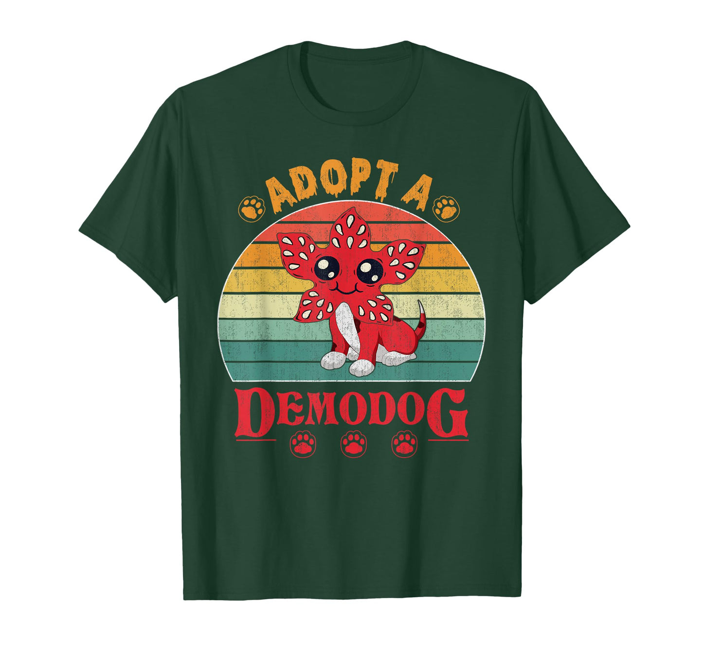 Adopt a demodog Funny Dog Lovers for Men Women Kids T-Shirt