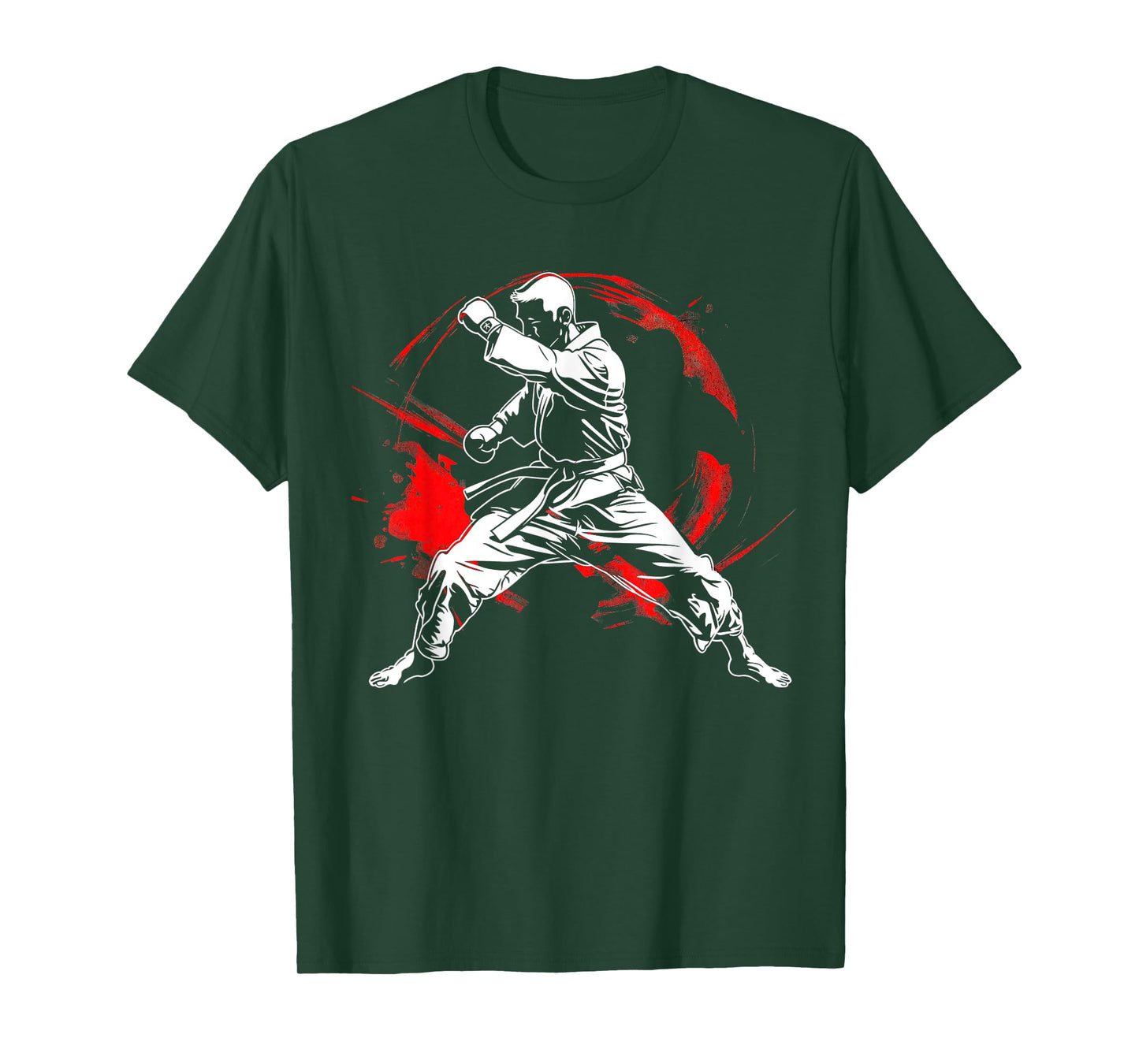 Martial arts karate fan Dynamic MMA Design T-Shirt