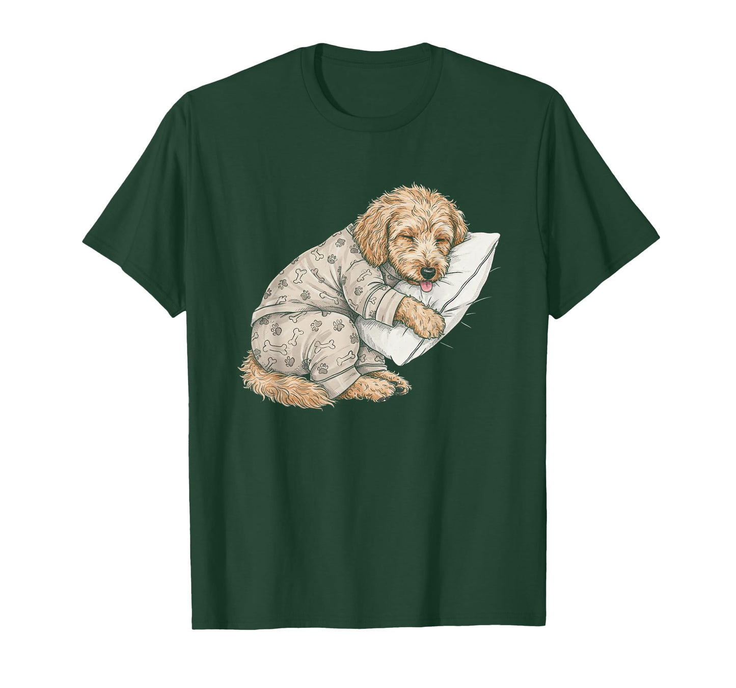 Funny Goldendoodle Pajama Kids Boys Girls T-Shirt