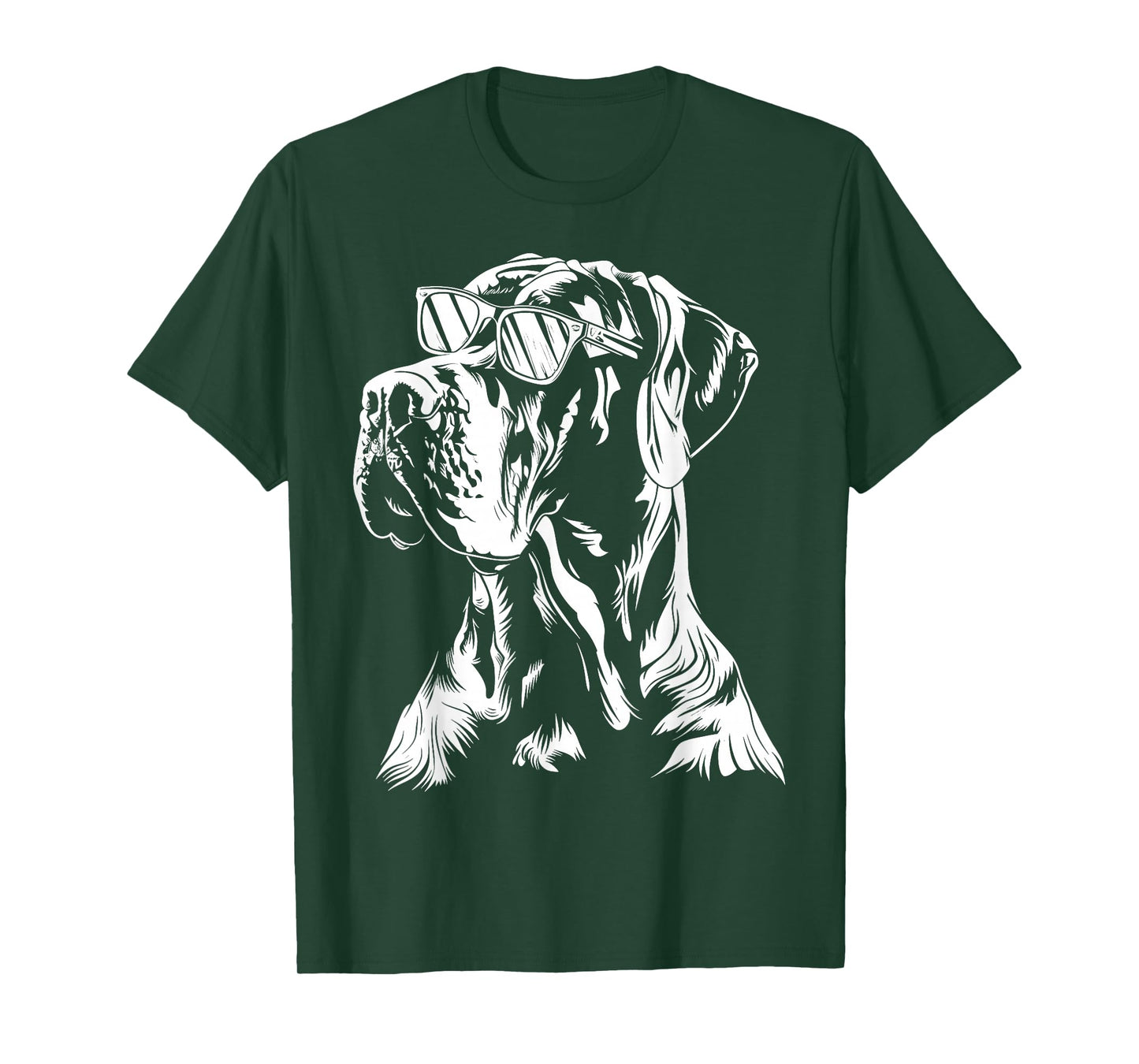 Great Dane Sunglasses Funny Dog Mom Dad T-Shirt